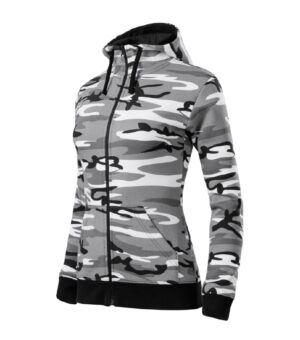 C20 Malfini Női felső CAMO Zipper