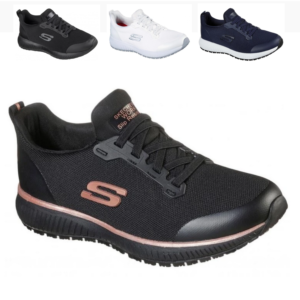 SKECHERS SQUAD SR női munkavédelmi cipő