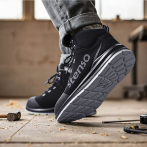 Csúszásgátló és olajálló kialakítású talp